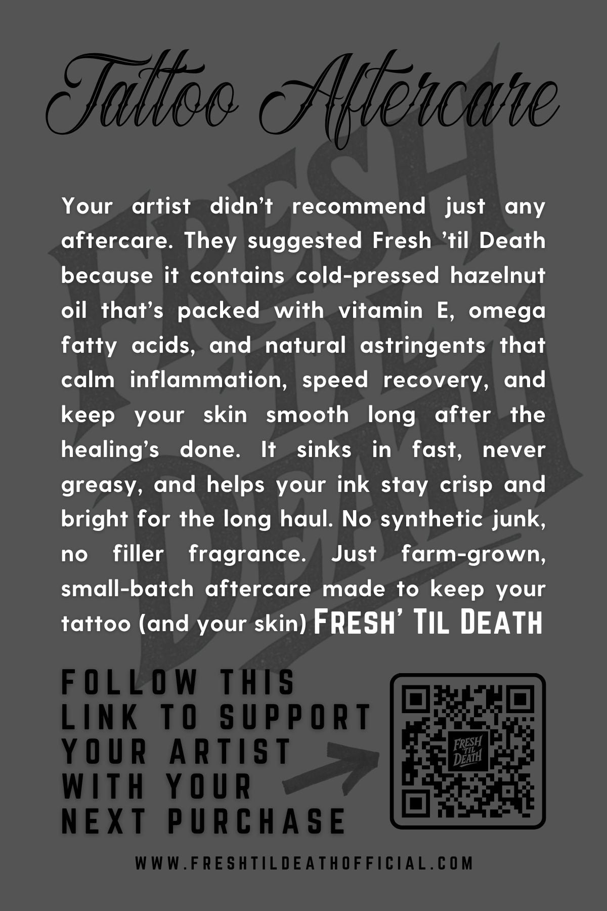 Wholesale 1 oz Tattoo Serum 24 Pack
