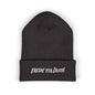 Fresh 'Til Death Embroidered Beanie — Tattoo Aftercare Brand Knit Hat