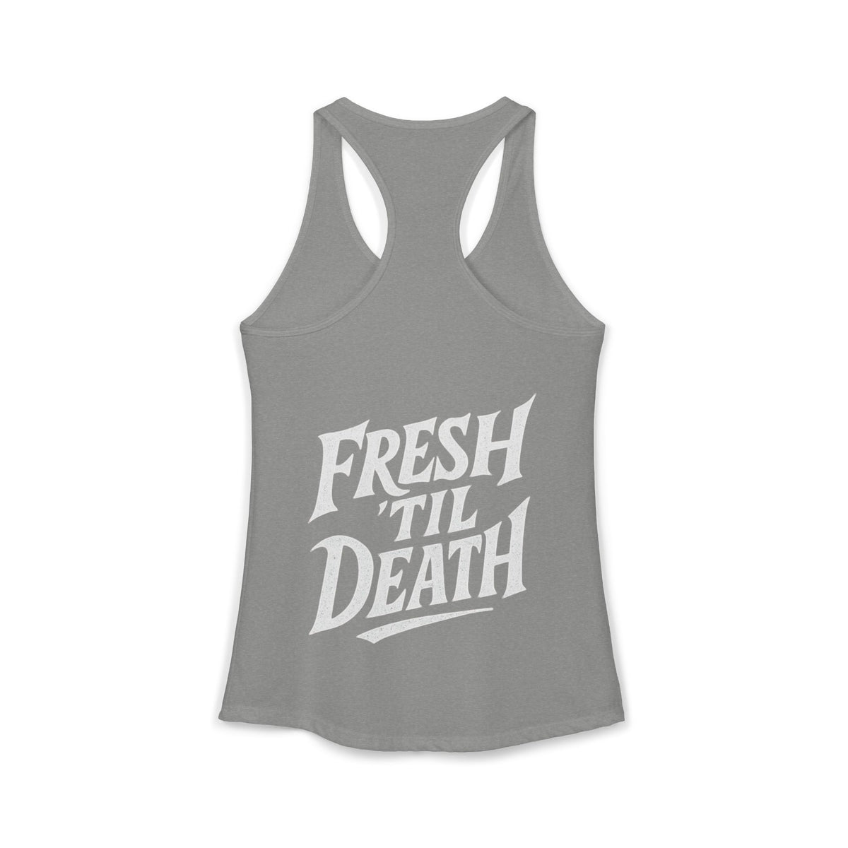 Rosy Vintage Racerback Tank — Strong Women Gym & Summer Top