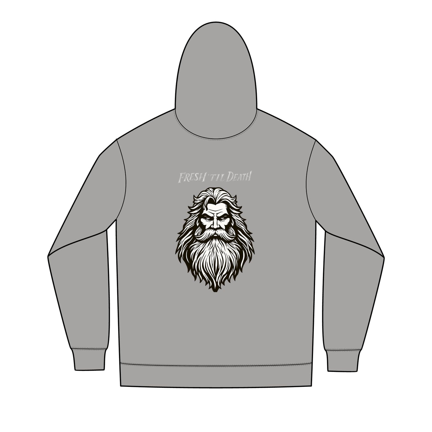Beard Lover Cozy Full-Zip Hoodie — Men's Re-Fleece™