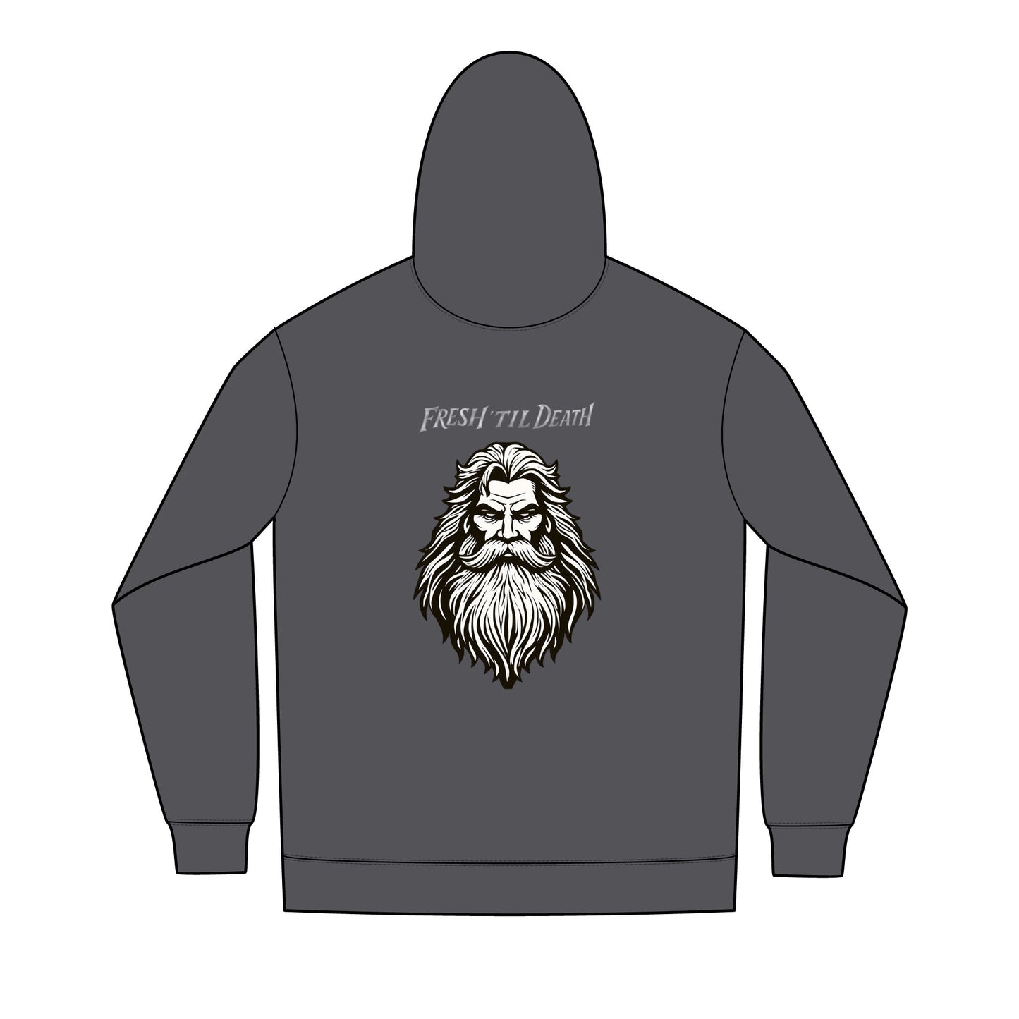 Beard Lover Cozy Full-Zip Hoodie — Men's Re-Fleece™
