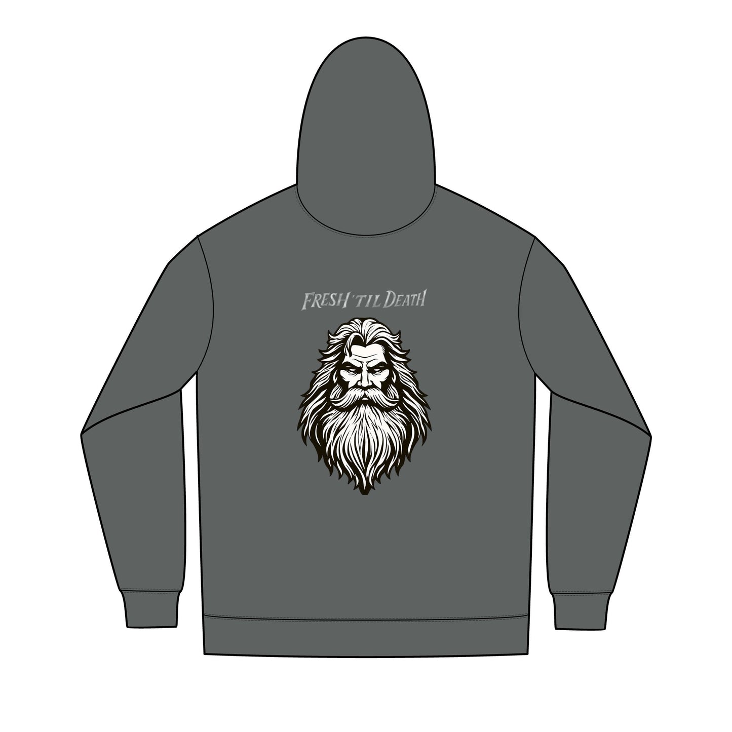Beard Lover Cozy Full-Zip Hoodie — Men's Re-Fleece™