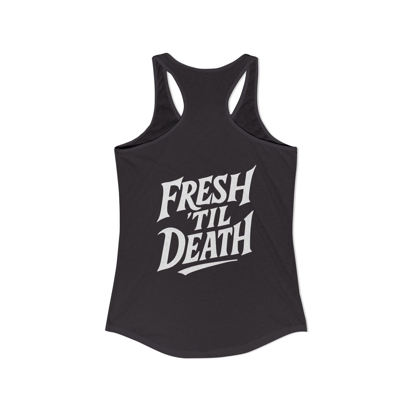 Rosy Vintage Racerback Tank — Strong Women Gym & Summer Top