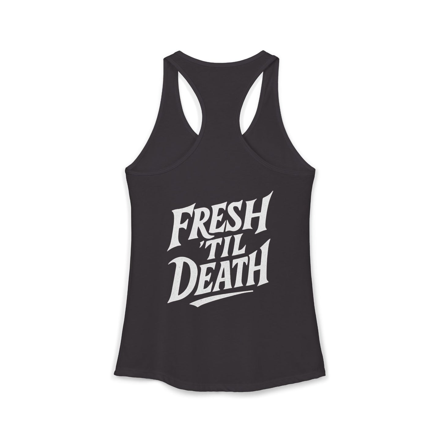 Rosy Vintage Racerback Tank — Strong Women Gym & Summer Top