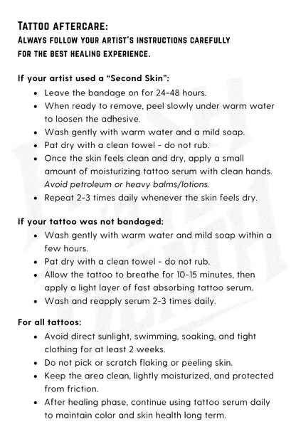 Wholesale 1 oz Tattoo Serum 24 Pack