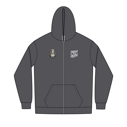 Beard Lover Cozy Full-Zip Hoodie — Men's Re-Fleece™