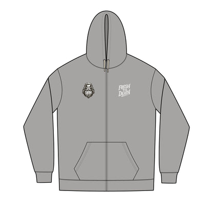 Beard Lover Cozy Full-Zip Hoodie — Men's Re-Fleece™
