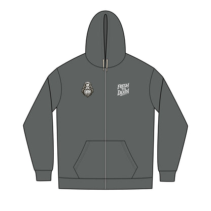 Beard Lover Cozy Full-Zip Hoodie — Men's Re-Fleece™