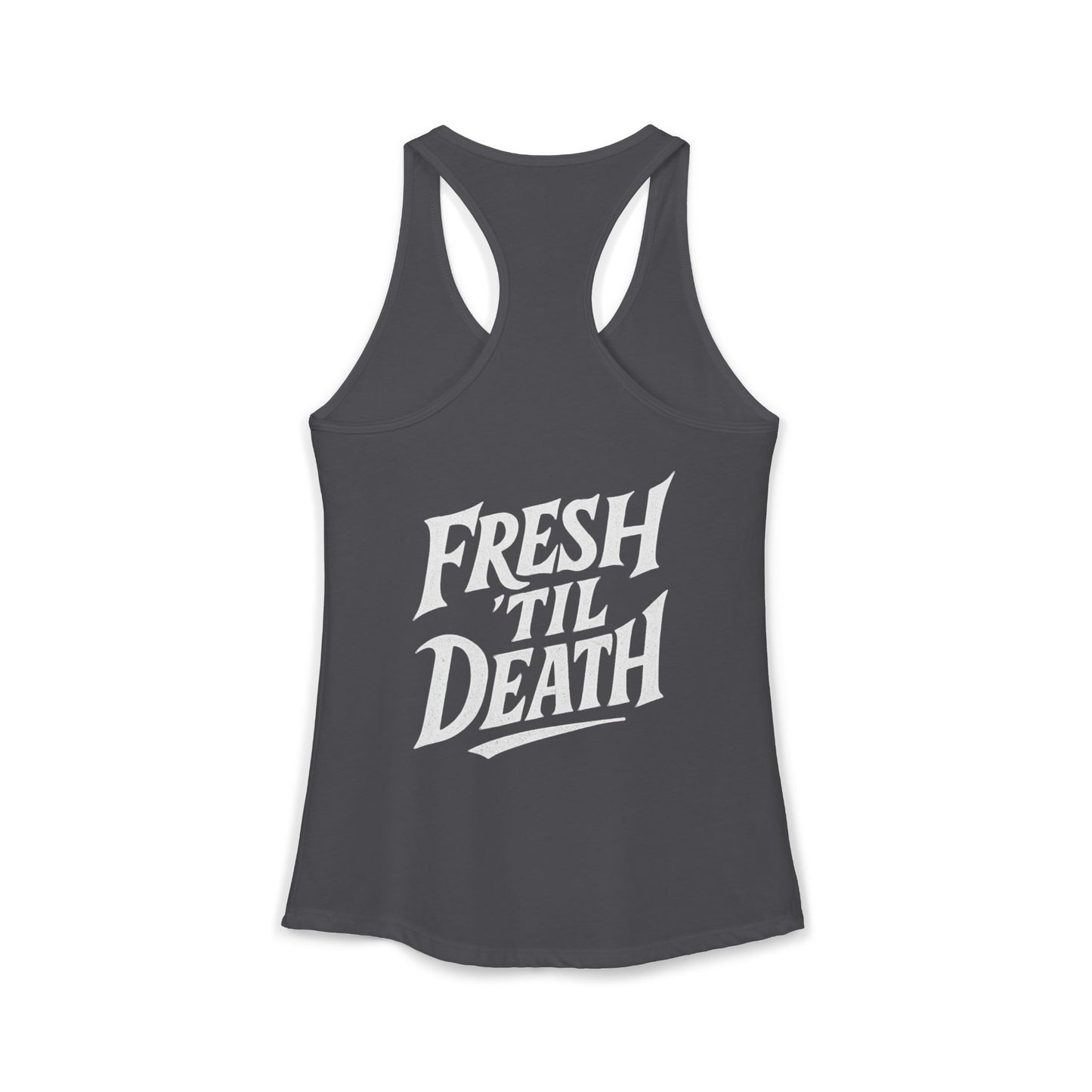 Rosy Vintage Racerback Tank — Strong Women Gym & Summer Top
